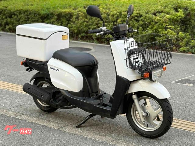 ＧＥＡＲ　４サイクル　Ｒ−ＢＯＸ　前カゴ　自賠責付