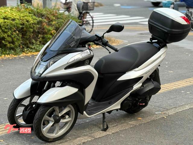 ヤマハ トリシティ125 フロントワイド リアボックス 自賠責付｜（株