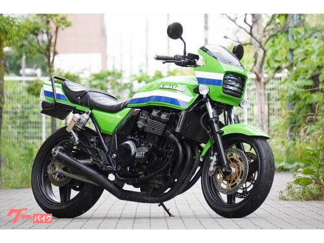 カワサキ ZRX400 ローソンカラー ショート管 BEET