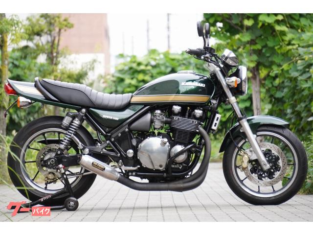 ZEPHYR1100 2006年最終型 モナカマフラー ゲイルスピードホイール17インチ ブレンボキャリパー タックロールシート
