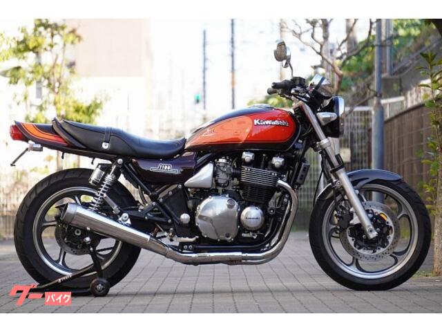 ZEPHYR1100 ファイナルエディション 火の玉カラー フェンダーレス Z2タイプサイドカバー カーボンフェンダー エンジンス