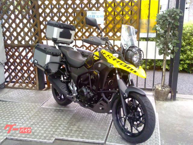 Ｖ−ストローム２５０　３点パニア　ＥＴＣ　エンジンガード＆バンパー