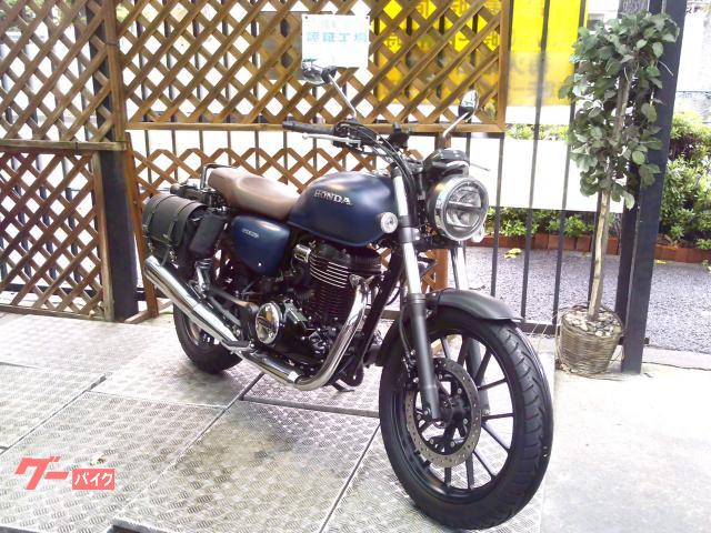 ＧＢ３５０　サドルバッグ　純正ＵＳＢポート