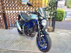 スズキ　ＳＶ６５０　ＡＢＳ　ＥＴＣ２．０　メーターバイザー