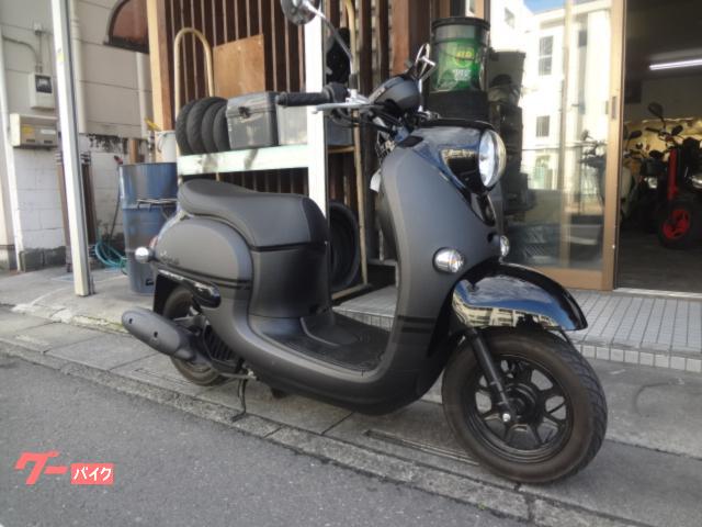 ビーノ艶消しブラックツートンインジェクションスクーター