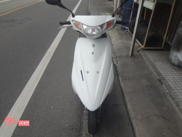 スズキ アドレスV50オールホワイトバージョンインジェクション