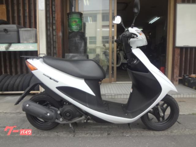 お買い上げいただきありがとうございます程度の良いアドレスv50 インジェクション原付スクーター スズキ アドレスV50オールホワイトバージョンインジェクション