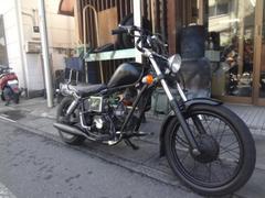 ホンダ　ＪＡＺＺプチカスタムロボットハンドルマッドブラック仕様４速ギアバイク