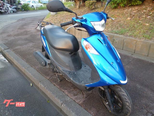 中古　アドレスV125g スズキ スクーター 青 46399km スズキ アドレスV125G ブルー 927在庫一覧/安心保証付き