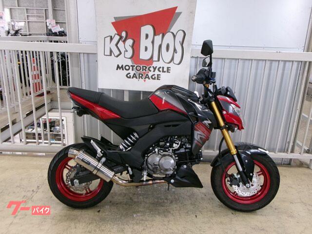 カワサキ Ｚ１２５ＰＲＯ マフラー・フェンダレスキット・レバー付き｜Ｋ'ｓ Ｂｒｏｓ 星久喜店｜新車・中古バイクなら【グーバイク】