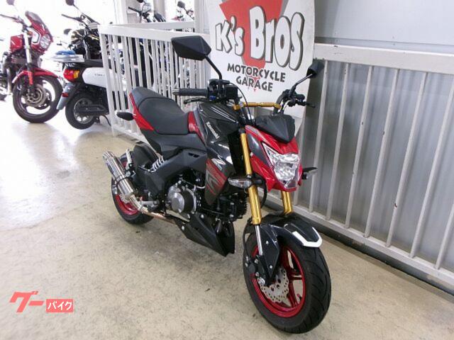 カワサキ Ｚ１２５ＰＲＯ マフラー・フェンダレスキット・レバー付き｜Ｋ'ｓ Ｂｒｏｓ 星久喜店｜新車・中古バイクなら【グーバイク】