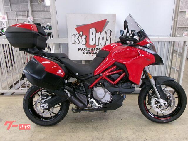 ムルティストラーダ９５０Ｓ　パニアケース・トップボックス・ミラー付き