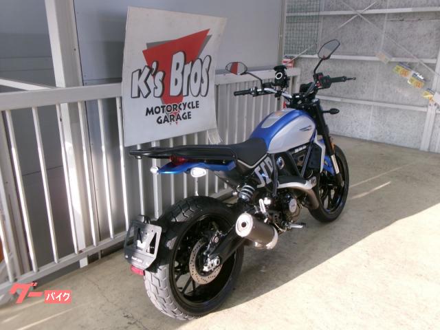 DUCATI スクランブラーアイコン リアキャリア・ETC・スマホ