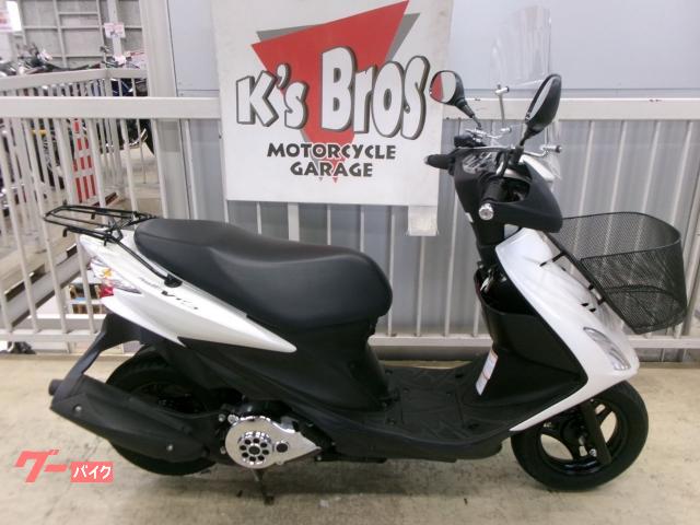 アドレスＶ１２５Ｓリミテッド　スクリーン・フロントバスケット付き