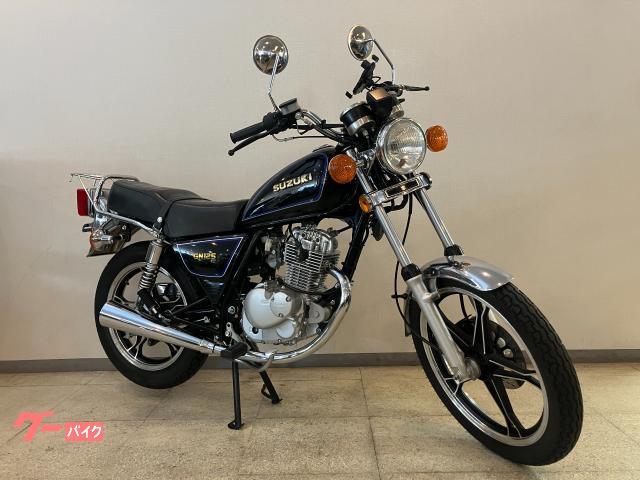 ＧＮ１２５Ｈ　キャリア付きリヤグラブバー　スマホホルダー