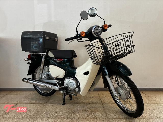 スーパーカブ５０　大型フロントバスケット　リヤトランク　ＬＥＤモデル