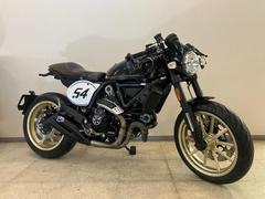 ＤＵＣＡＴＩ　スクランブラーカフェレーサー　ＥＴＣ　純正キー２個　バーエンドミラー　　リヤウインカー変更ＬＥＤ