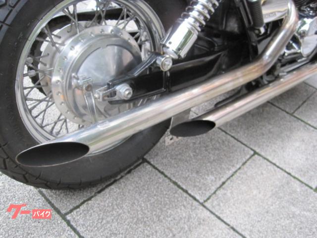 シャドウスラッシャー　スラッシュカットマフラー シャドウ 400 NC34 スラッシュカットマフラー スラッシュカット