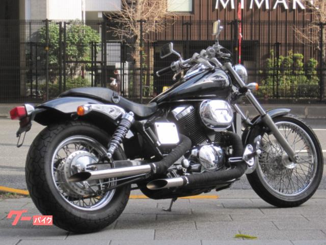 ホンダ シャドウスラッシャー400 スラッシュカットマフラー
