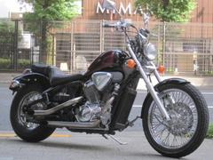 ホンダ　スティード４００ＶＬＸ　ロボハン　スラッシュカットマフラー