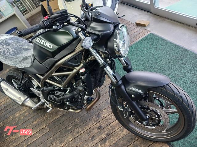 スズキ SV650マットグリーン2025新車生産終了モデルVツイン