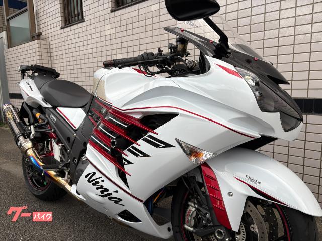ほぼ新品　フルカスタム品　おまけあり　総額14万相当 カワサキ Ninja ZX－14R ハイグレード ファイナル