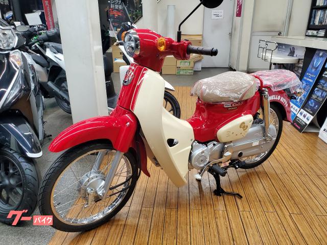 スーパーカブ５０新車【入荷数に限りあり】サンリオの人気キャラクター『ハローキティ』５０周年記念モデル