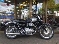 カワサキ　Ｗ６５０　ＥＪ６５０Ａ　２００８年モデル　キャブレター車　ハンドル　キャプトンマフラー