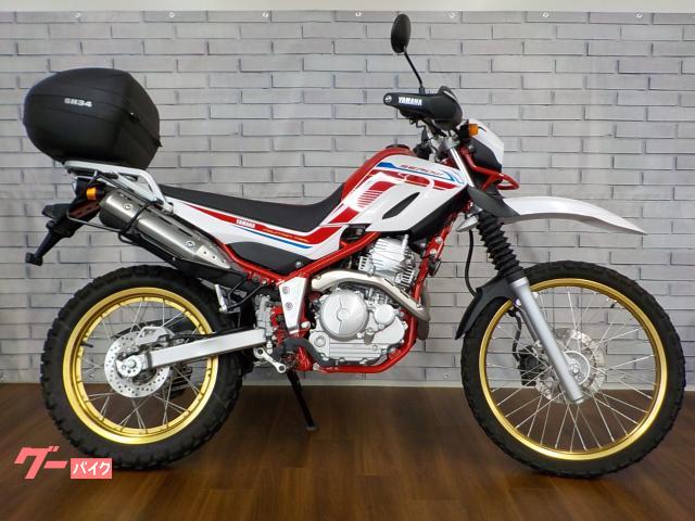 セロー２５０　ＦＩＮＡＬ　ＥＤＩＴＩＯＮ　トップケース　ナックルガード