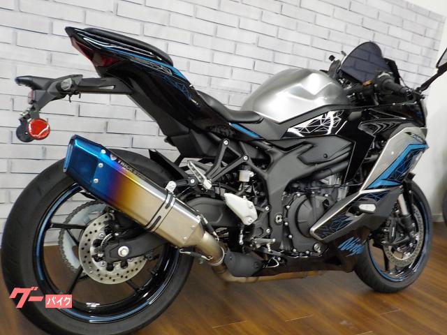 青白サイバー カワサキ Ninja ZX－25R SE TRICK STARマフラー