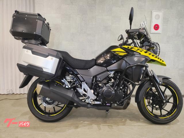 Ｖ−ストローム２５０　ＡＢＳ　ＥＧガード・ＴＯＰＢＯＸ３点セット付　６８７４１