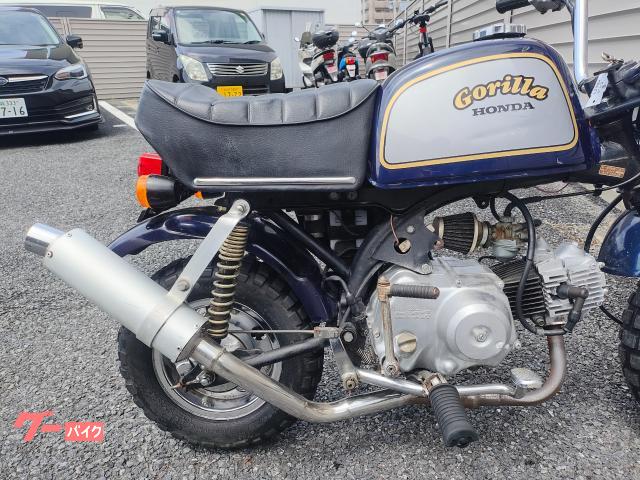 ホンダ ゴリラ 1979年初期型・外装変更車 社外マフラー付