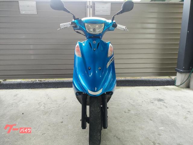 中古　アドレスV125g スズキ スクーター 青 46399km 車両情報:スズキ アドレスV125G | バイクショップ みやおか