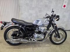 カワサキ　Ｗ４００　アルミタンク・ＥＸＥＬアルミリム・クラシックカフェスタイル　７３５８８