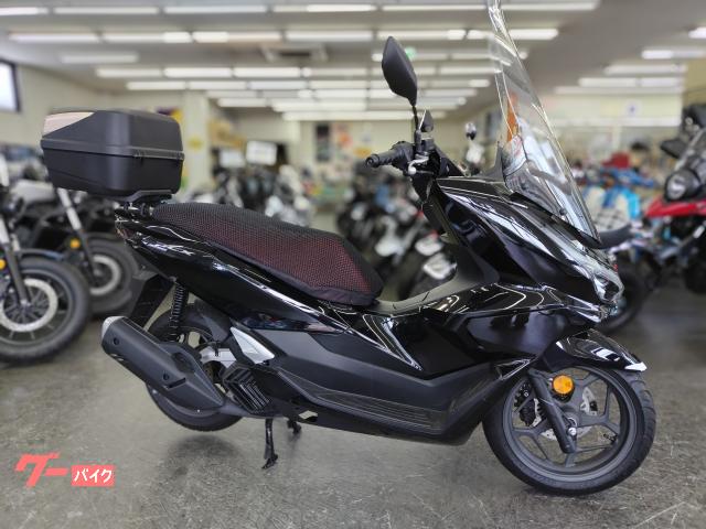 PCX125 走行距離704km ロングスクリーン リアボックス仕様