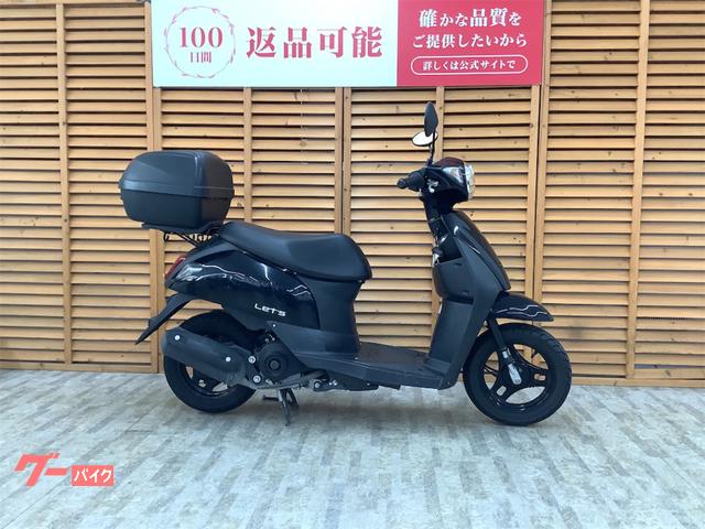 動画あり レッツ4 リアBOX付属 原付 バイク 50cc 車体 埼玉