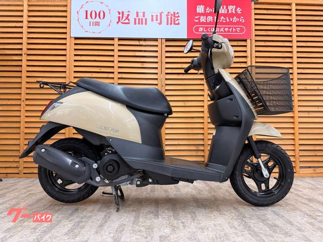 スズキ レッツ 2021年モデル 前かご付き｜バイク王 相模大野店