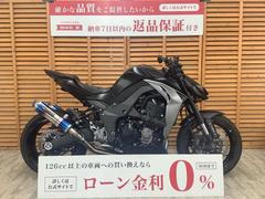 カワサキ　Ｚ１０００　２０２１年モデル　ＭｏｔｏＧｅａｒ．ｊｐ製バックステップ　フルエキマフラー装備