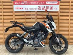 ＫＴＭ　２００デューク　２０１１年モデル　リアキャリア　スクリーン装備