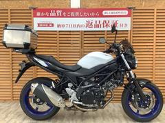 スズキ　ＳＶ６５０　２０１６年モデル　スクリーン　前後ドライブレコーダー　リアボックス装備