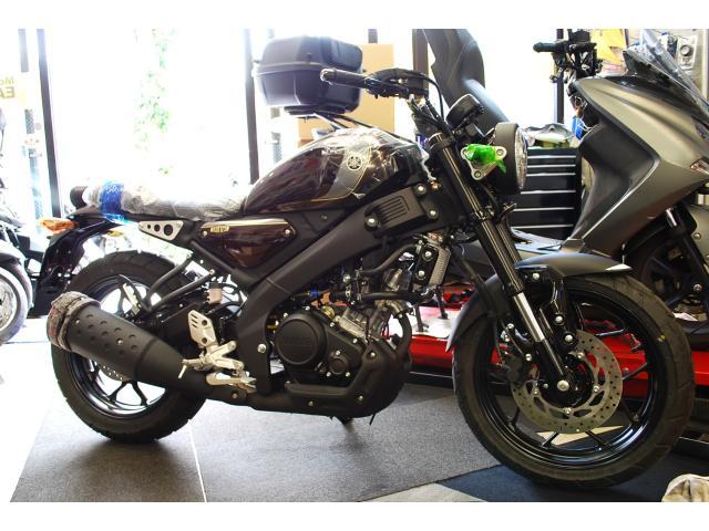 ヤマハ XSR125改最新ローダウン＆コンチハンドル｜バイク