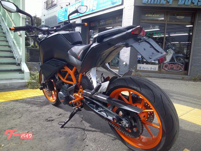 KTM 390デューク ABS ライトカスタム バックステップ