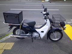 ホンダ　スーパーカブ５０プロ　インジェクション　バッテリー＆リアタイヤ新品　リアボックス　セル付