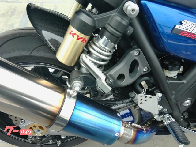 カワサキ ZRX1200 DAEG フルエキチタンマフラー ETC1