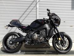 ヤマハ　ＸＳＲ９００　綾織カーボンカウルキット　フェンダーレス　プロテクションタンクパッド　ＥＴＣ２．０