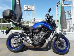 ヤマハ　ＭＴ−０７　ＲＭ３３Ｊ型　１オーナー　ＴＡＮＡＸスマートライドモニターミツバ製前後カメラ付きドライブレコーダー