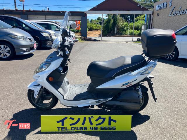 レーシング１５０Ｆｉ　風防スクリーン　リアボックス付