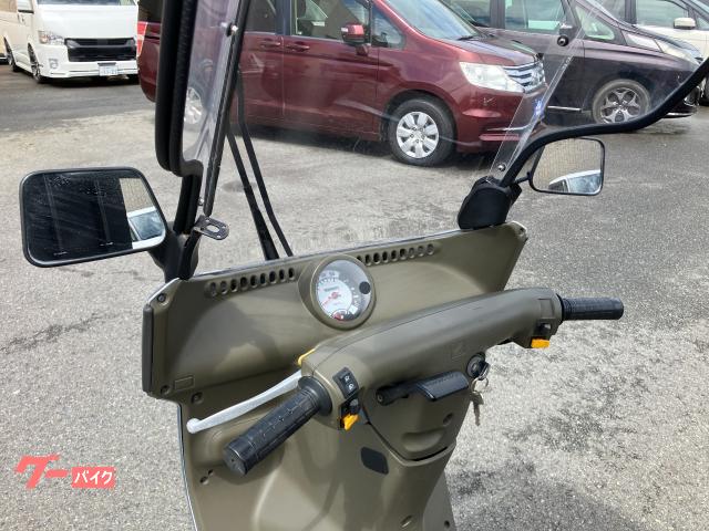 ホンダ ジャイロキャノピー 4スト ワイドバイザー オールペン済マッド