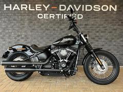 ＨＡＲＬＥＹ−ＤＡＶＩＤＳＯＮ　ＦＸＢＢ　ソフテイルストリートボブ　ハンドル改　ＨＤ認定中古車