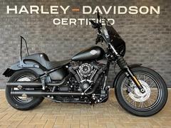 ＨＡＲＬＥＹ−ＤＡＶＩＤＳＯＮ　ＦＸＢＢＳ　ソフテイルストリートボブ１１４　ジキル＆ハイドマフラー　スラッシンライザー　シーシーバー　クラッシュバー　ＨＤ認定中古